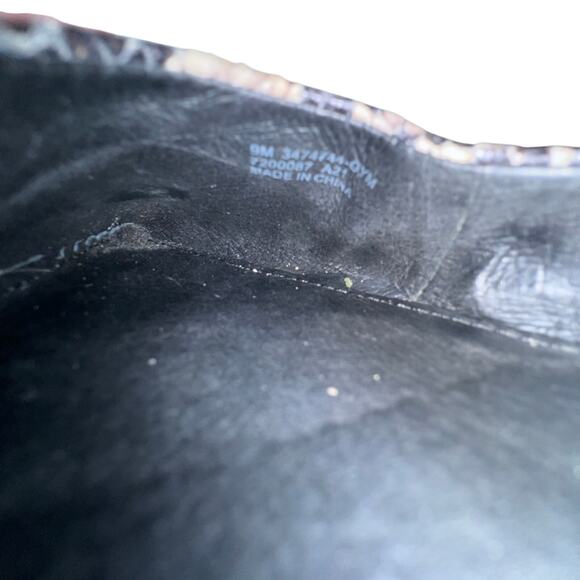 Frye Sienna Snakeskin Ballet Flat Women's 9 Pointed Toe Sophisticated Career - Picture 10 of 11